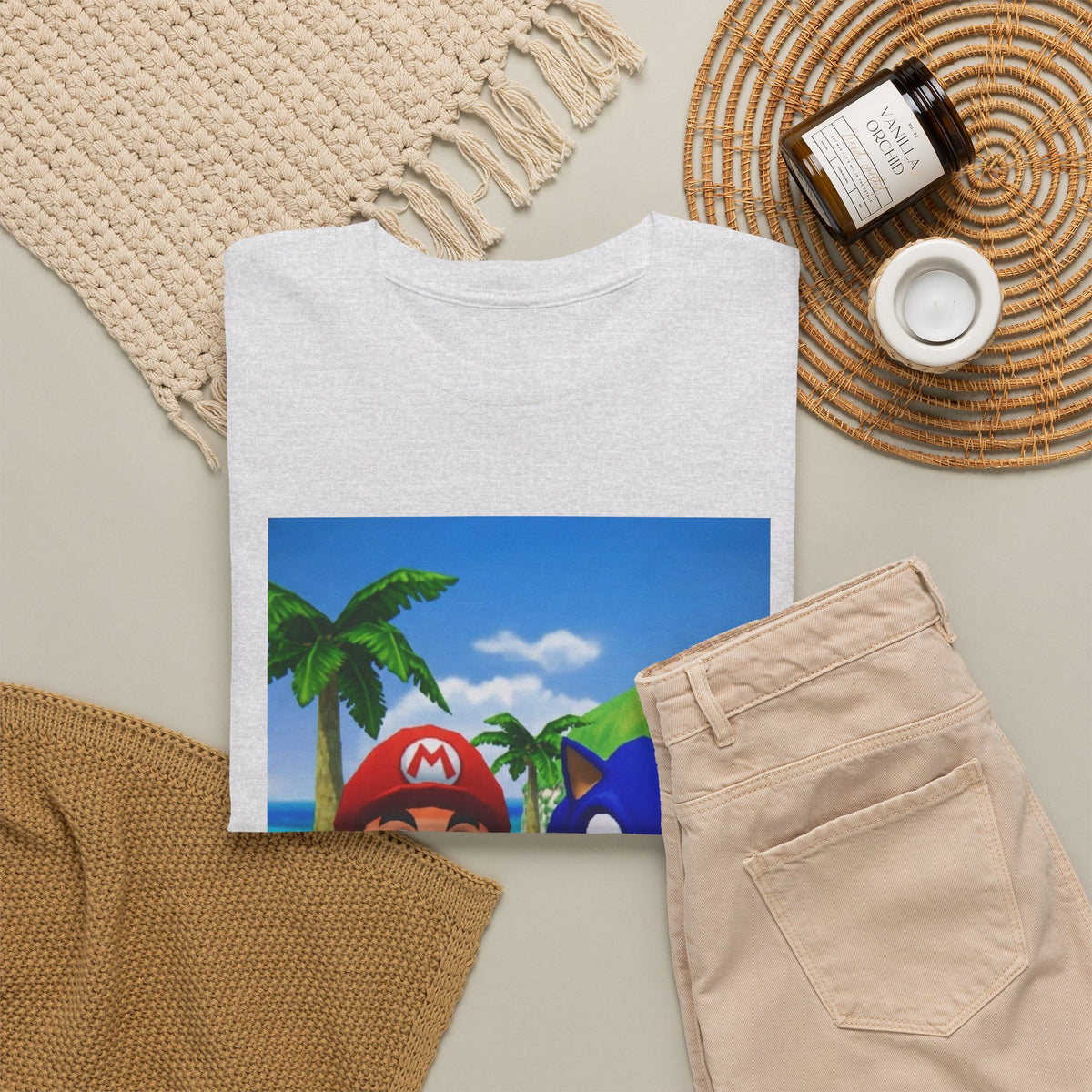 Mario And Sonic Flipping The Bird