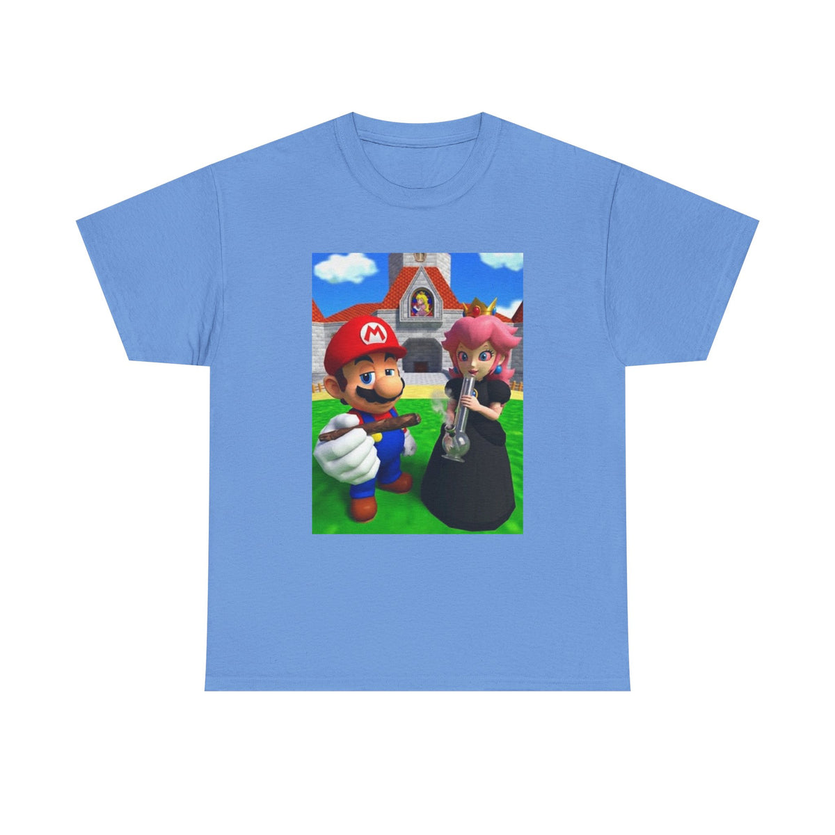Mario And Princess Peach Puffing Loud