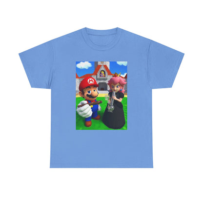Mario And Princess Peach Puffing Loud