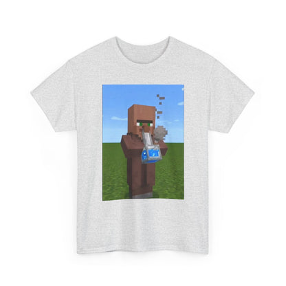Villager Enjoying A Blocky Bong Hit