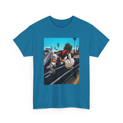 Shadow And Rouge Flipping The Bird Tee