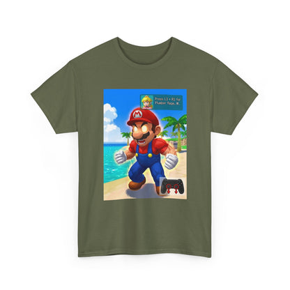 Mario's Plumber Rage Beach Tee