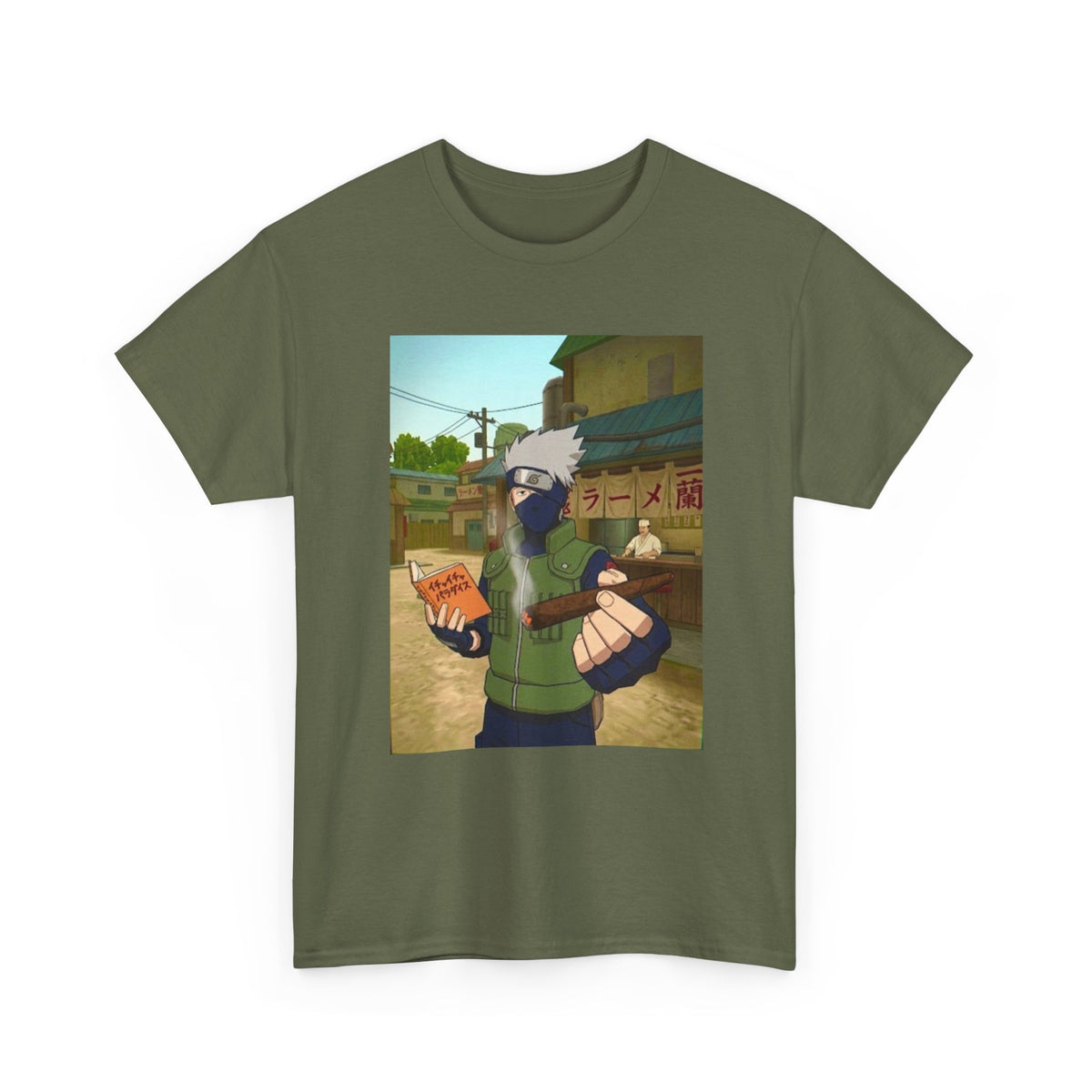 Kakashi Reading And Chilling Tee