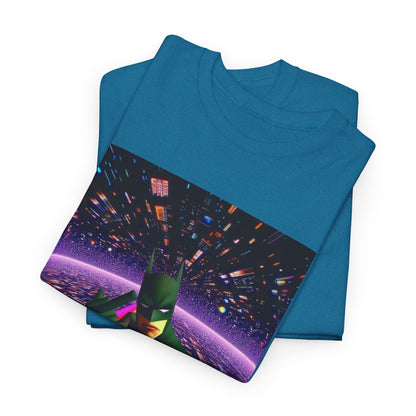Batman Flips Off Reality On Psychedelic Tee