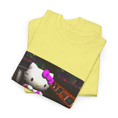 Hello Kitty Pouring Lean In Car Tee