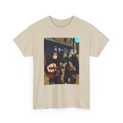 Itachi And Kisame Smoking Akatsuki Tee