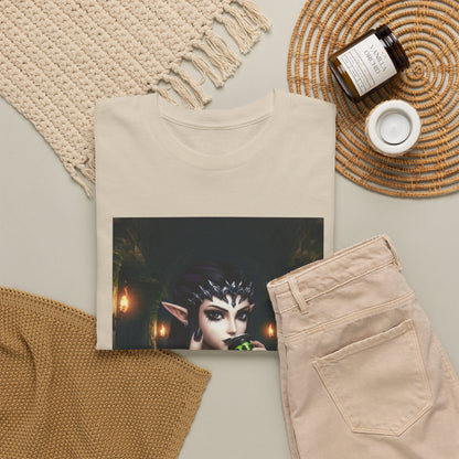 Edgy Elf Queen Flips You Off Tee