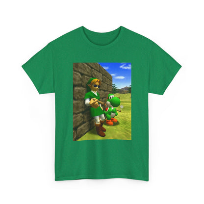 Link and Yoshi Chillin' With Blunts
