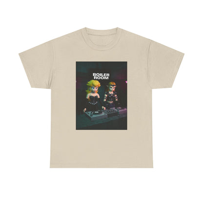 Gothic Peach and Zelda DJing Boiler Room Tee