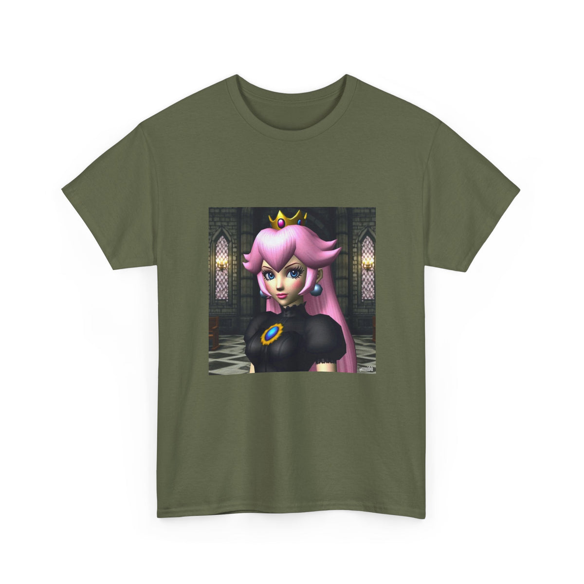 Dark Princess Peach In Castle Tee
