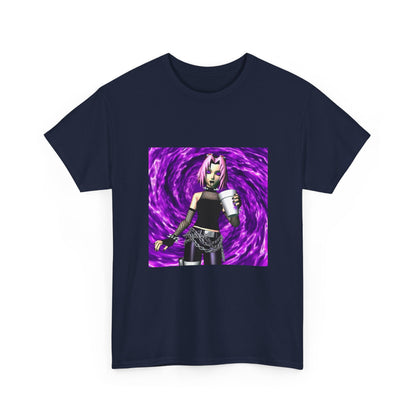 Goth Sakura With Purple Drank Tee