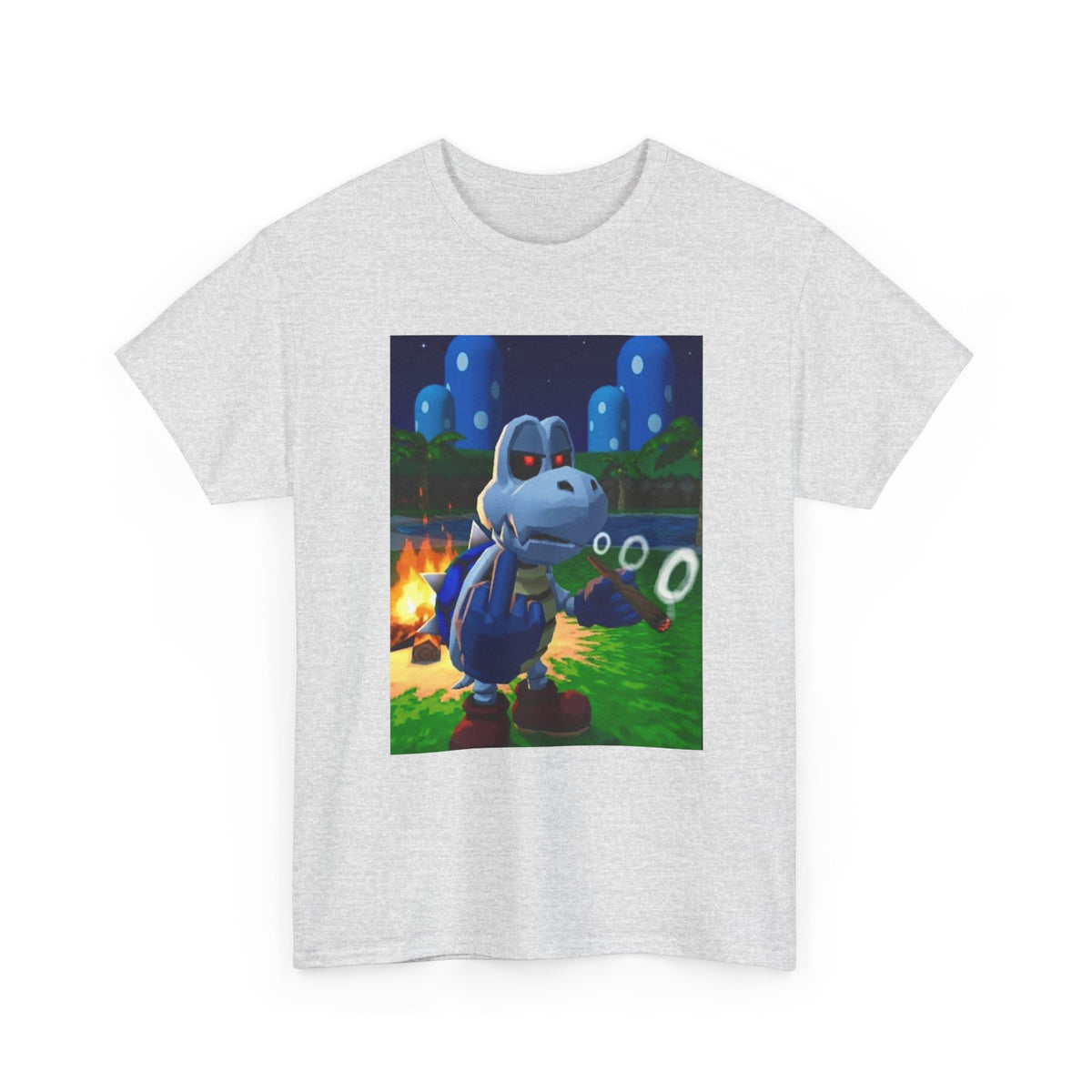 Dry Bones Smoking Blunt Flipping Off Tee