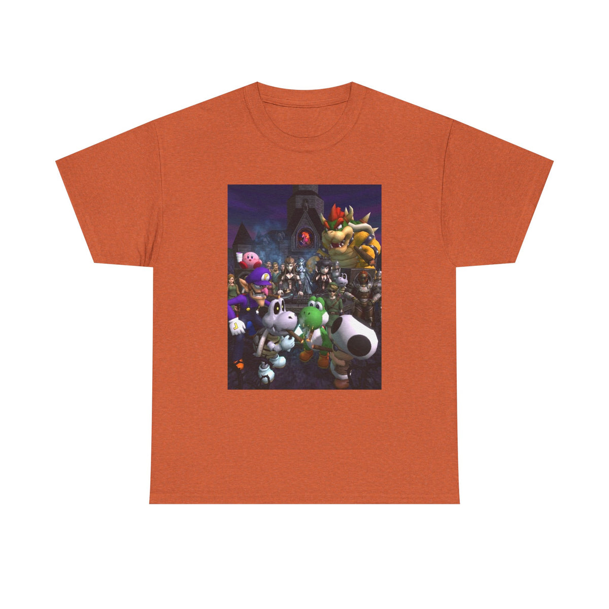 Waluigi And Friends Gathering At The Castle