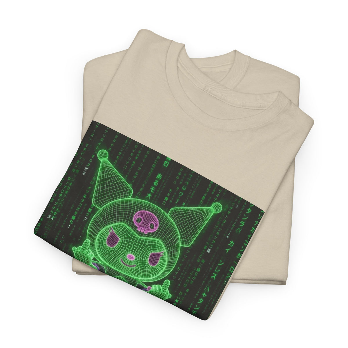 Wireframe Kuromi Skater Grinding Matrix Tee