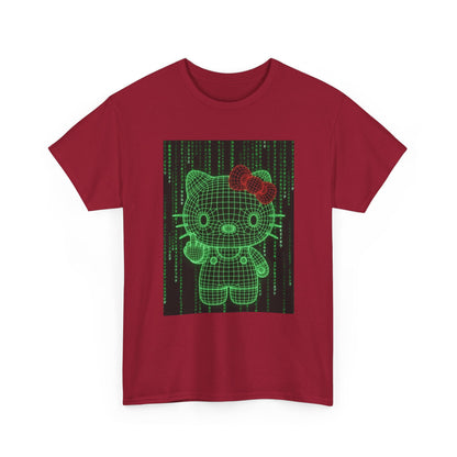 Cyber Hello Kitty Flips The Bird Tee