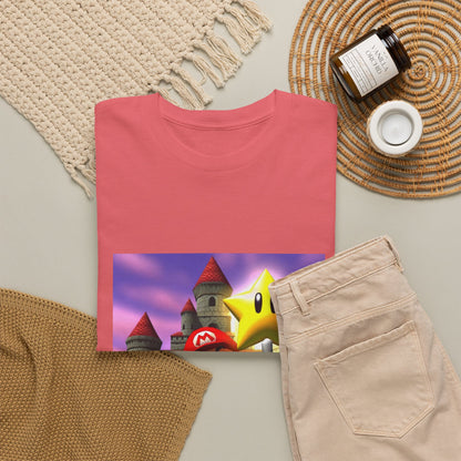 Mario Flips Off The Star Tee
