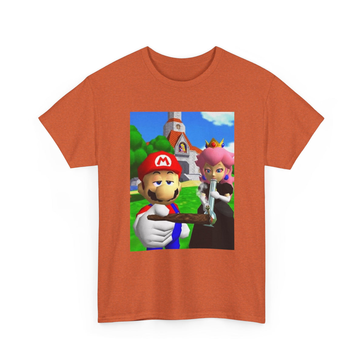 Mario & Peach Getting High At The Castle