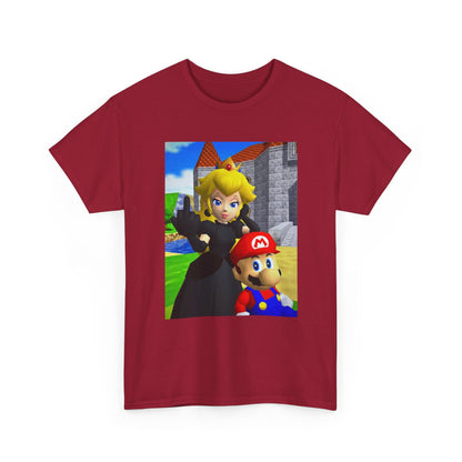 Princess Peach Flipping Off With Mario