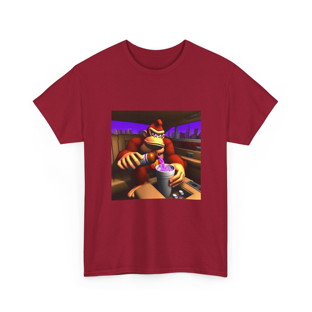 Donkey Kong Pouring Lean In Car