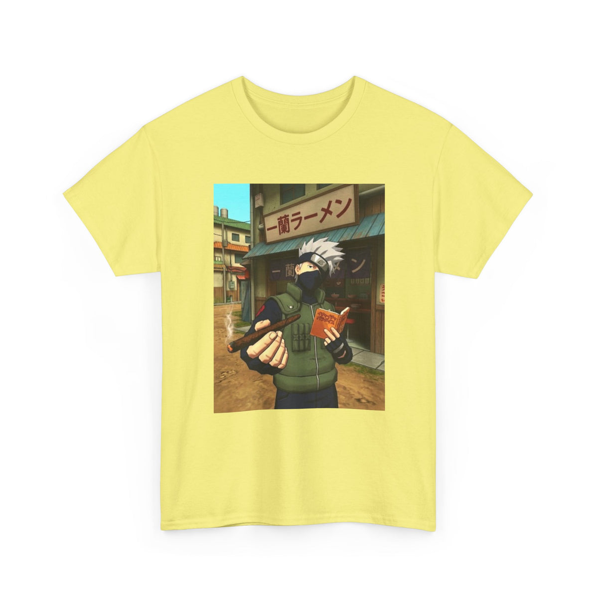Kakashi Chillin' With A Blunt Tee (Design 5)