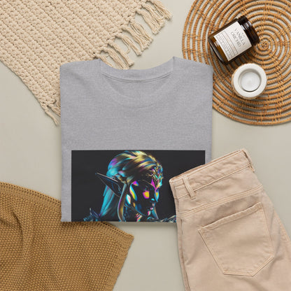Holographic Elf Princess Chrome Armor Tee