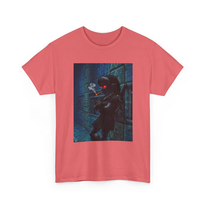 Dark Elf Smoking Blunt In Dungeon Tee