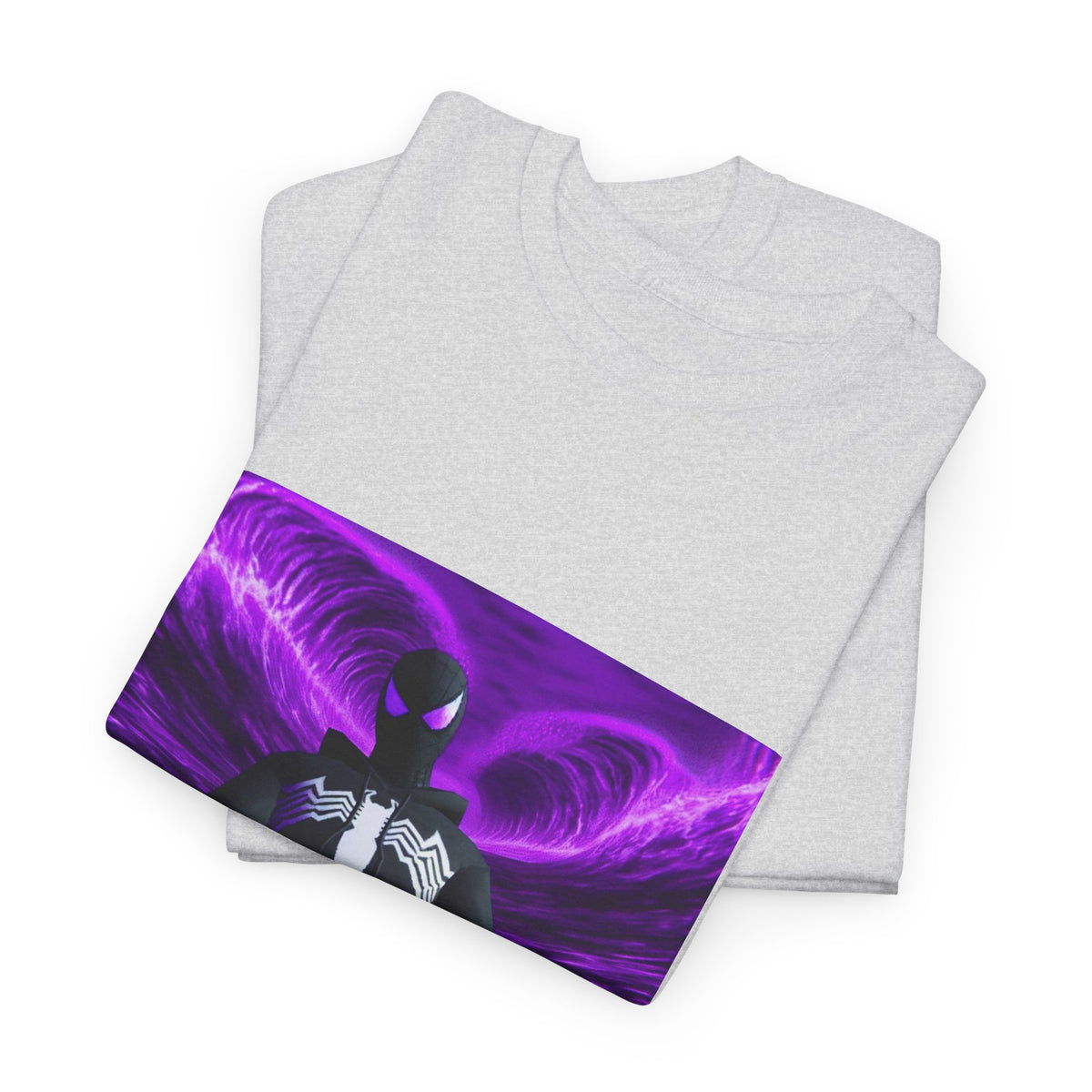 Black Spider-Man Chilling with Lean in Purple Haze