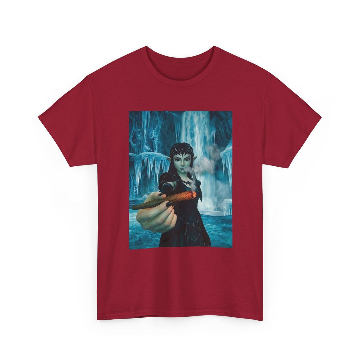 Ice Elf Sharing A Light Tee