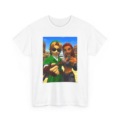 Link And Gerudo Blazing Out West Tee