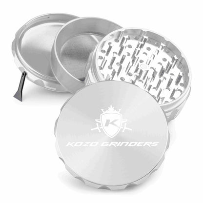 Kozo 4" 4-Piece Anodized Aluminum Grinder