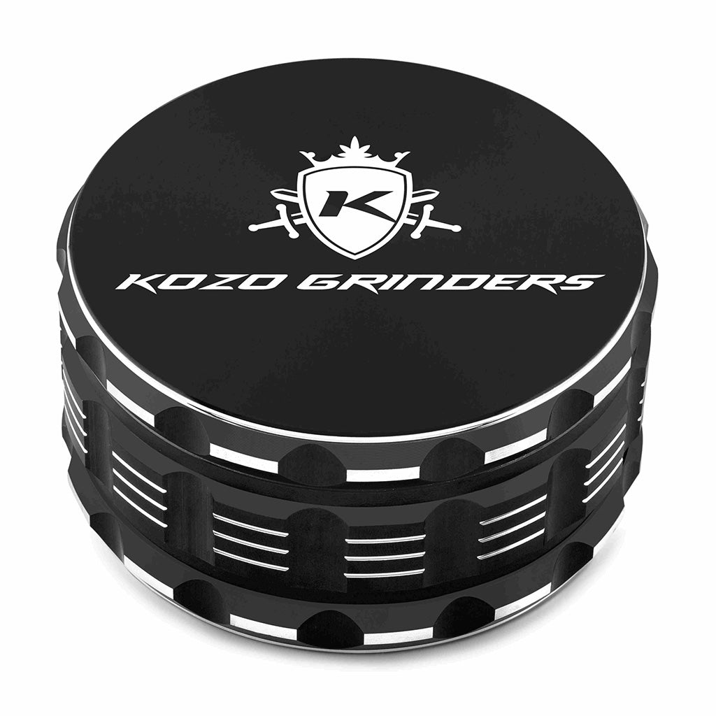Kozo 4" 4-Piece Anodized Aluminum Grinder