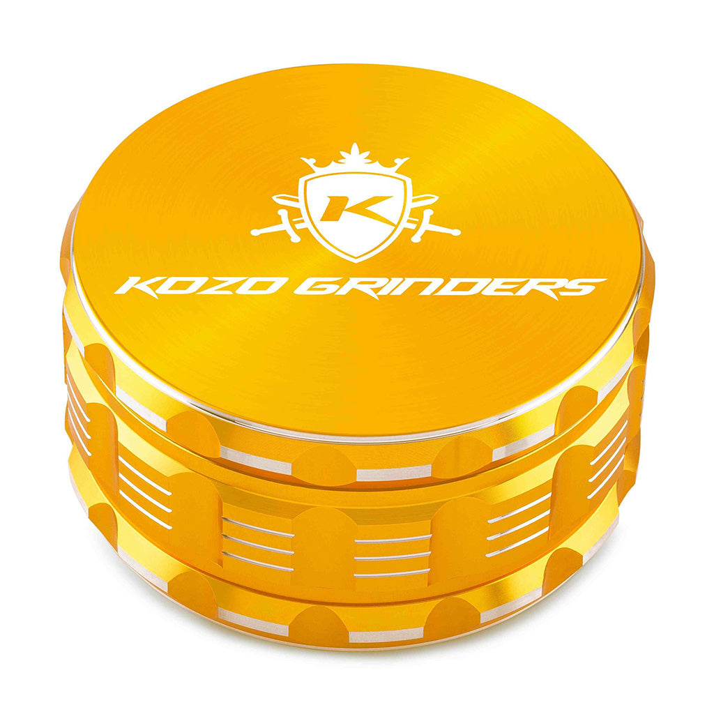 Kozo 4" 4-Piece Anodized Aluminum Grinder