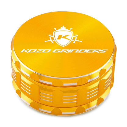 Kozo 4" 4-Piece Anodized Aluminum Grinder