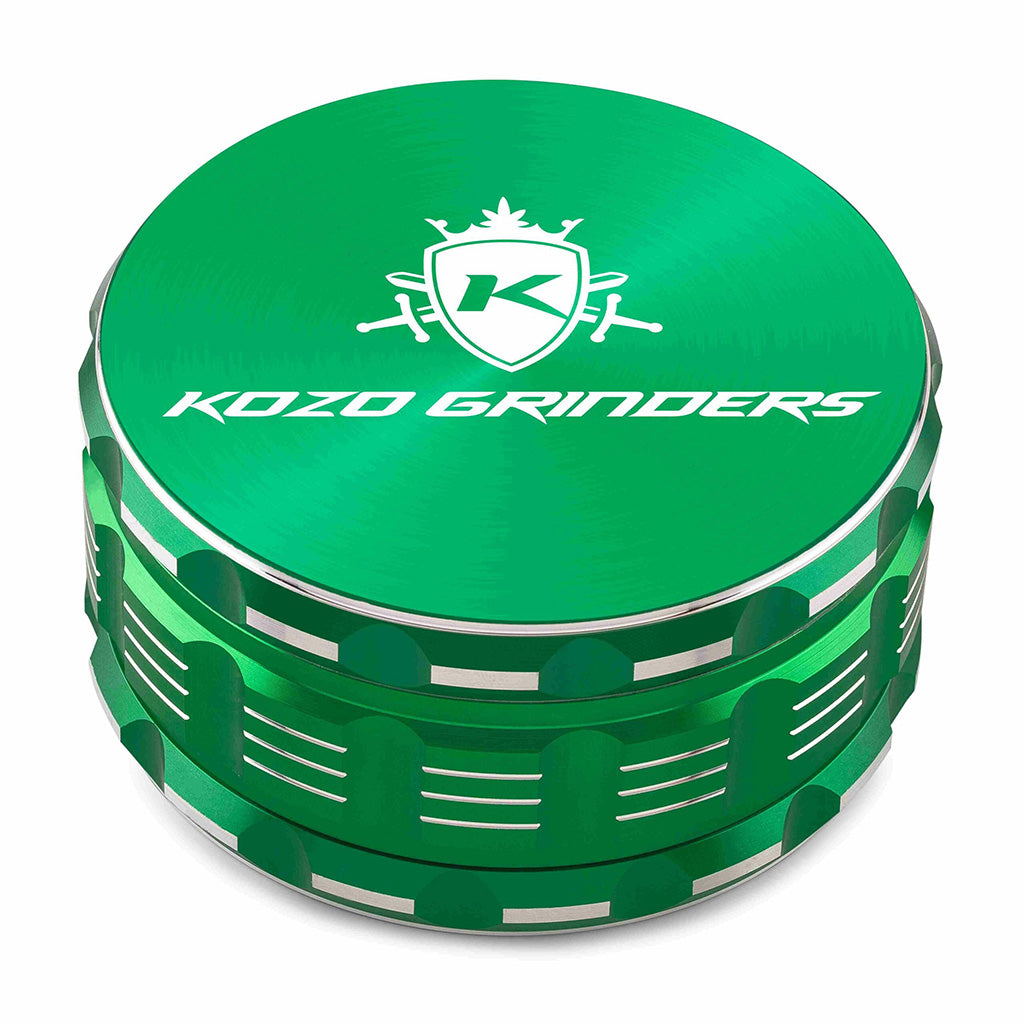Kozo 4" 4-Piece Anodized Aluminum Grinder