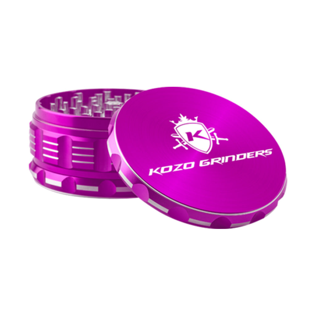 Kozo 4" 4-Piece Anodized Aluminum Grinder