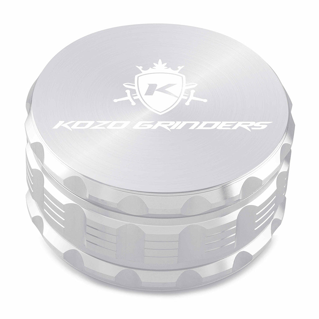 Kozo 4" 4-Piece Anodized Aluminum Grinder