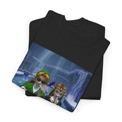 Hyrule Heroes Chilling In Ice Cavern