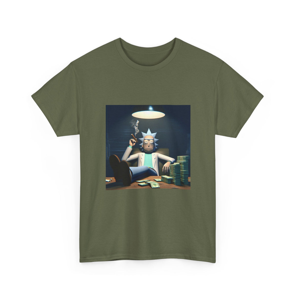 Money Mouth Face Grinning Tee