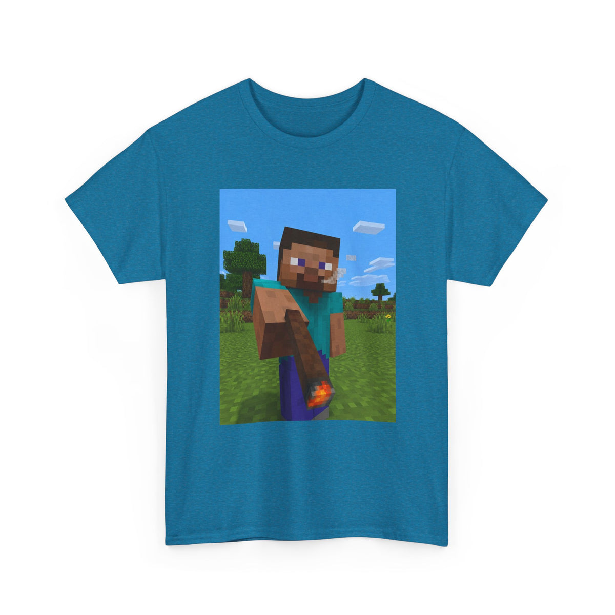 Steve Offering A Lit Blunt Tee