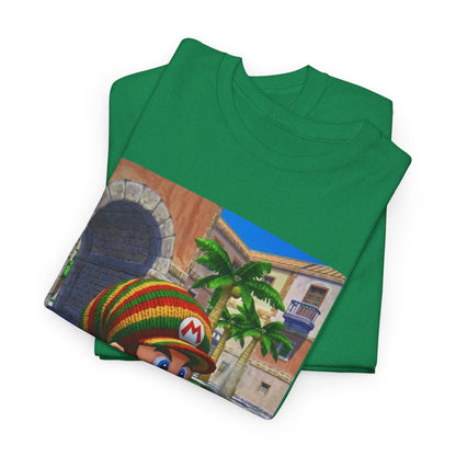 Rasta Mario Chilling With A Blunt