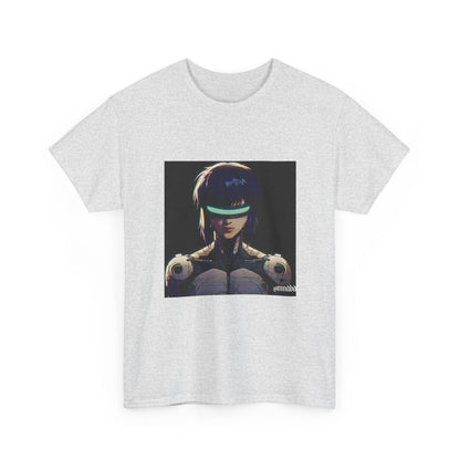 Cybernetic Major Motoko Kusanagi Glitch Art Tee