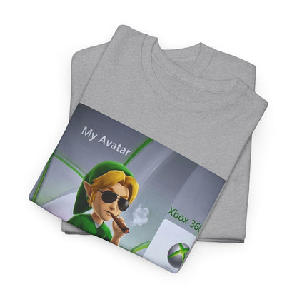 Stoner Link Xbox Avatar Puffing Blunt Tee