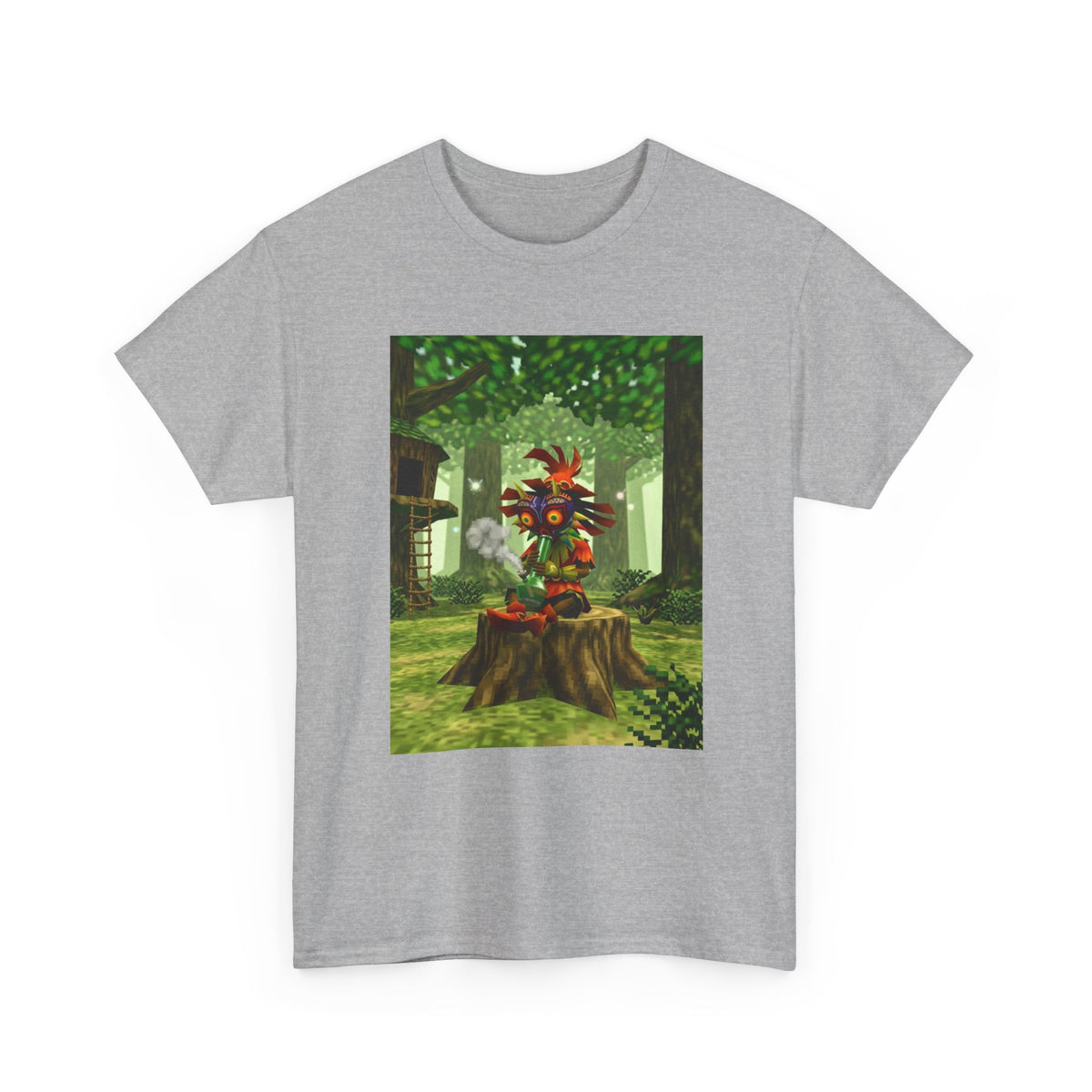 Skull Kid Bong Hit Forest Tee