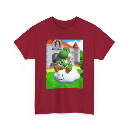 Yoshi Puffing On A Cloud Tee (Design 7)