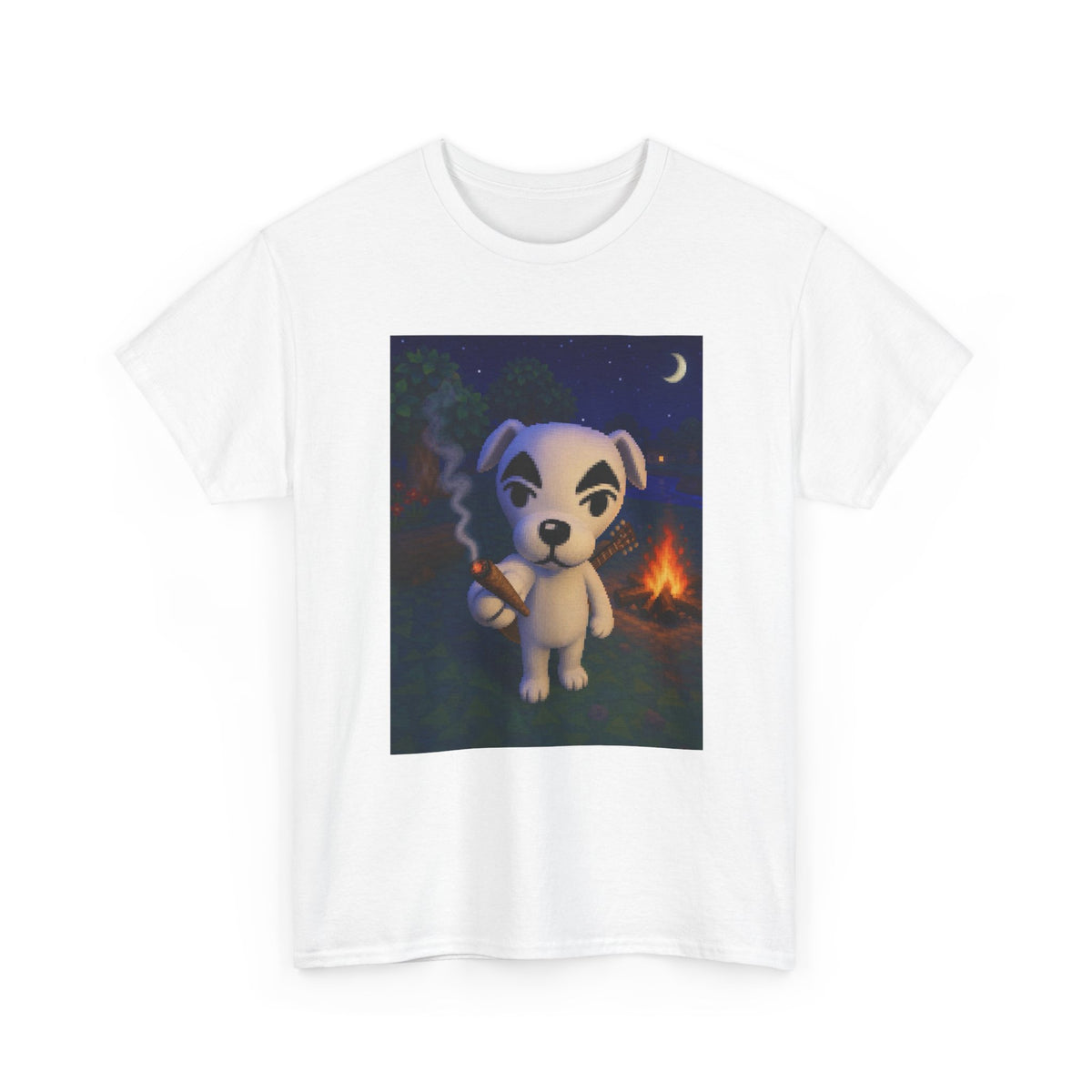 K.K. Slider Smoking Blunt Campfire Tee
