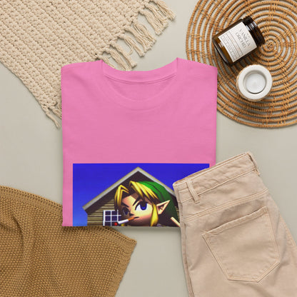 Edgy Hero Smoking And Flipping The Bird Tee