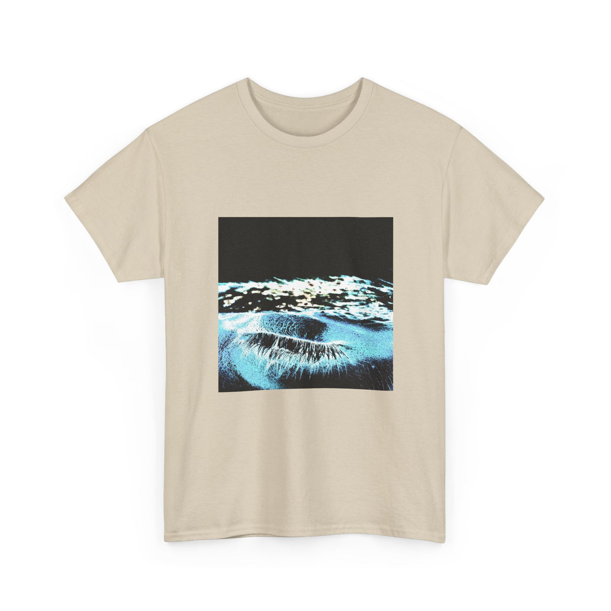Hidden Green Pulse Graphic Tee