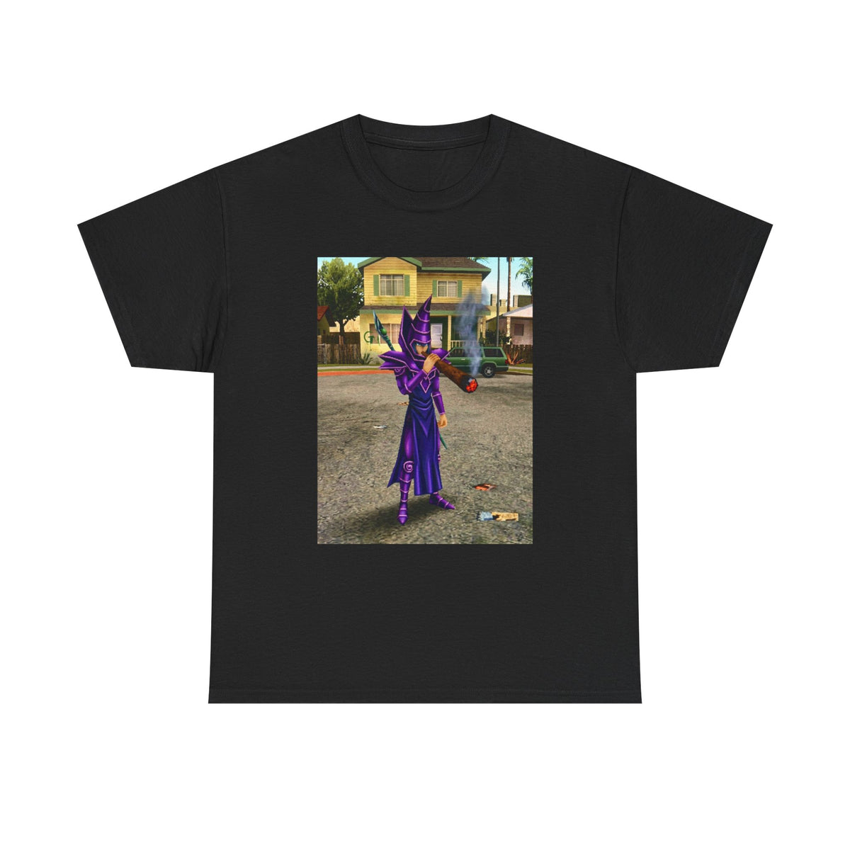 Dark Magician Puffing In The Neighborhood