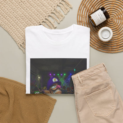 Waluigi, Yoshi, And Dry Bones Clubbin' Tee