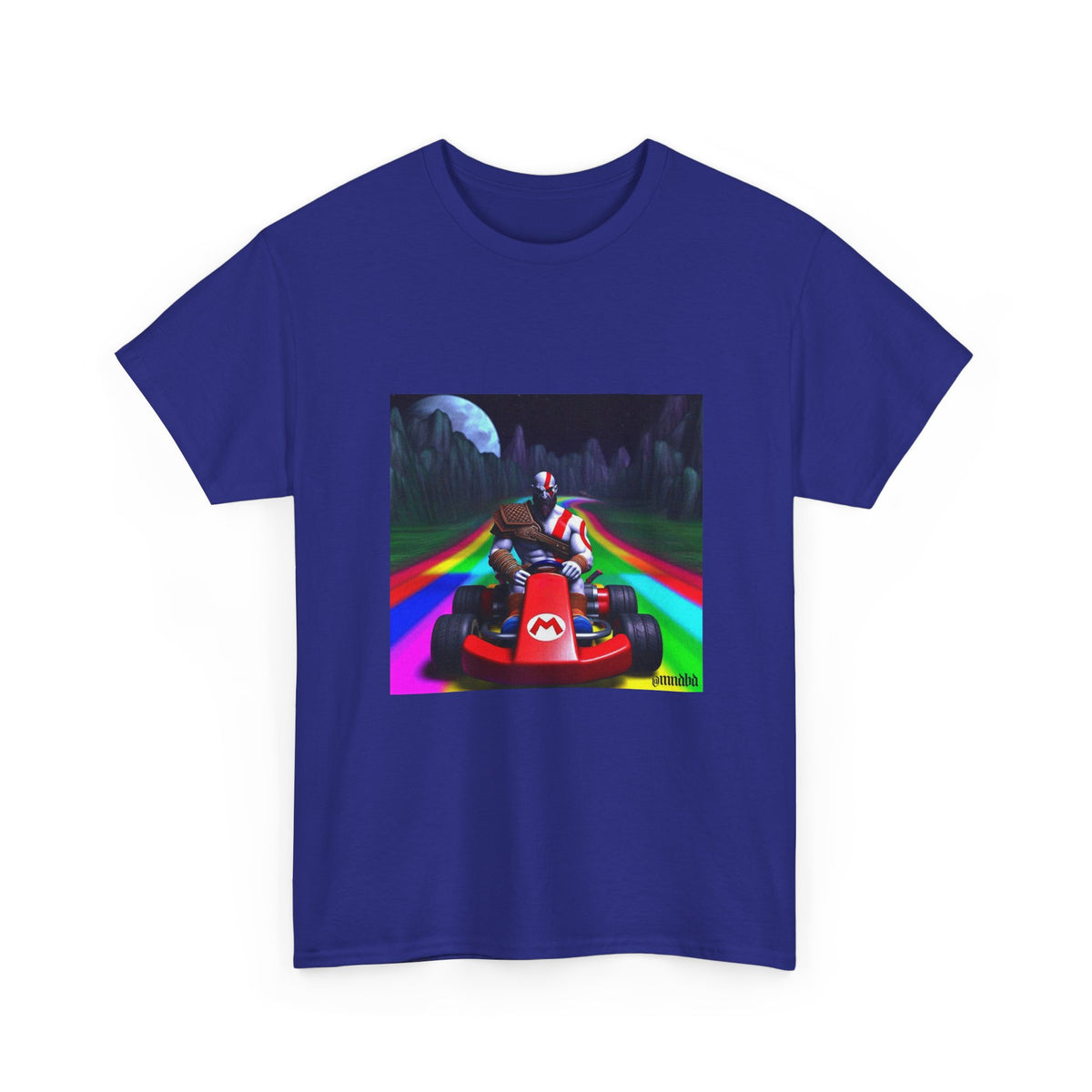Kratos Drifting The Rainbow Road Tee